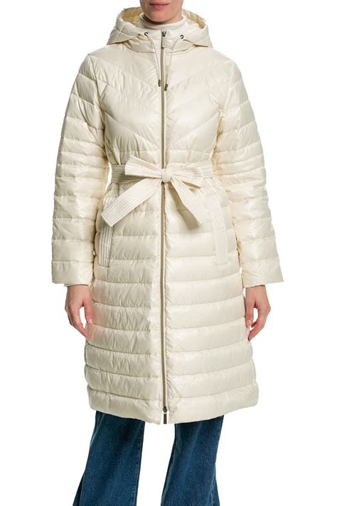 michael kors light daunenmantel|michael kors winter jacket women.